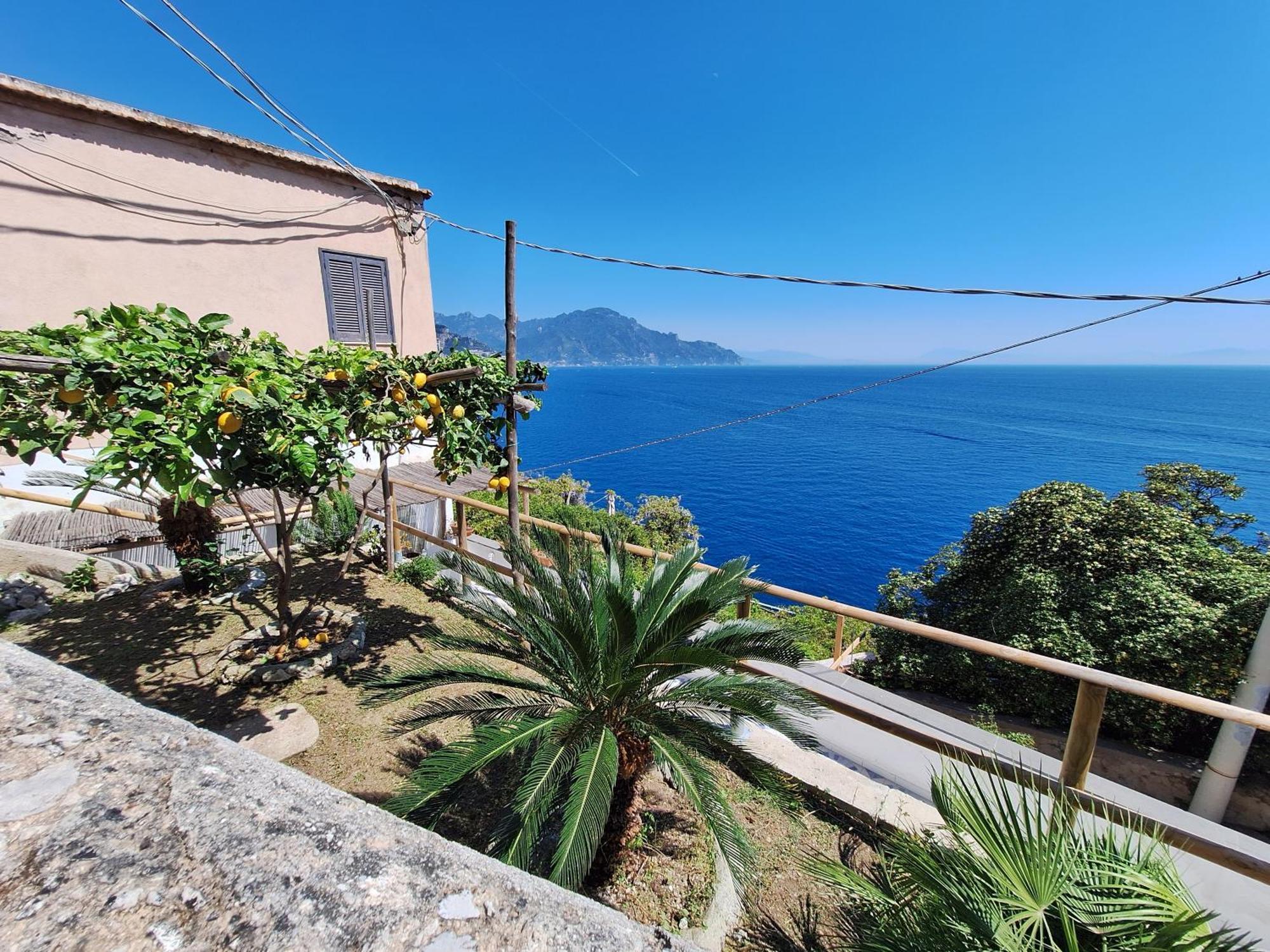 Villa Gianna Amalfi Coast Conca dei Marini Luaran gambar